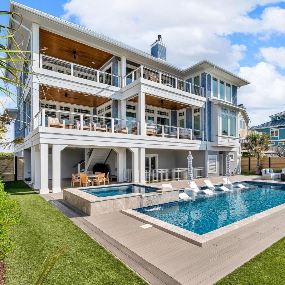 750 New River Inlet Back of Home